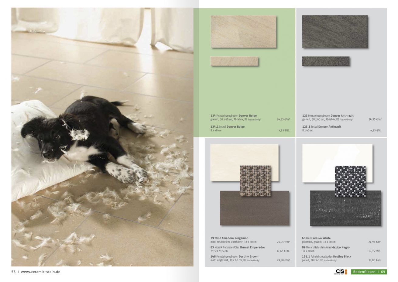 Ceramic + Stein Katalog Hund